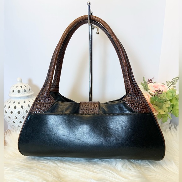 Brahmin Tuscan Collection Baguette Leather Bag EUC - Picture 3 of 13